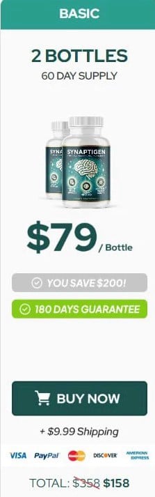 Synaptigen 2  bottle price